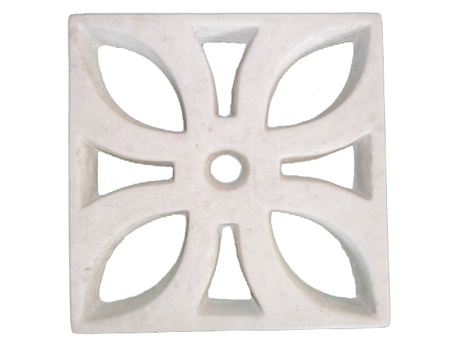 Elemento vazado de concreto Flor